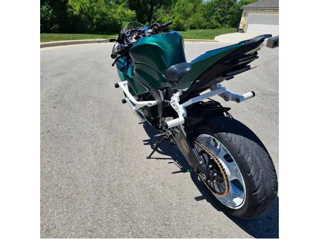 2019-2022 Kawasaki ZX6R Motorcycle Fairings - Dark Green