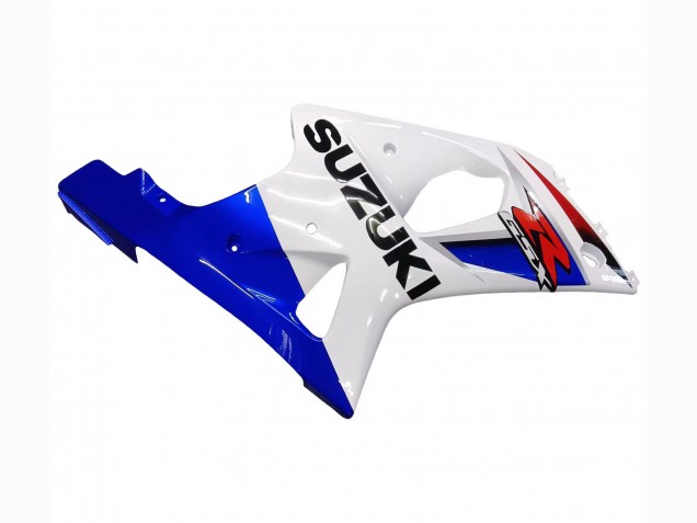 2000-2002 Suzuki GSXR1000 Motorcycle Fairings - White Blue Red