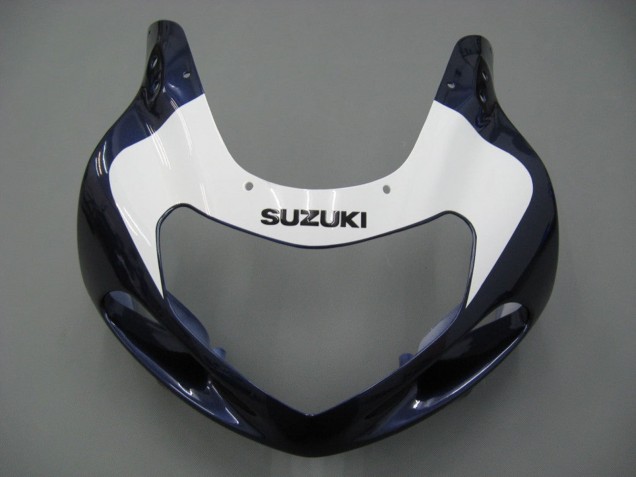 2000-2002 Suzuki GSXR1000 Motorcycle Fairing - White Blue Black Red