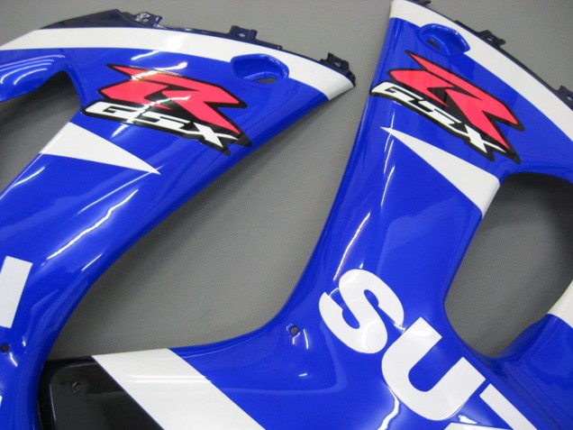 2000-2002 Suzuki GSXR1000 Motorcycle Fairing - White Blue Black Red