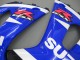 2000-2002 Suzuki GSXR1000 Motorcycle Fairing - White Blue Black Red