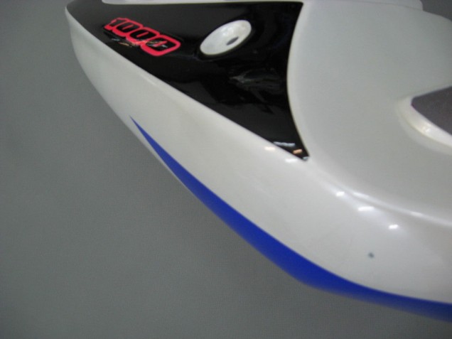 2000-2002 Suzuki GSXR1000 Motorcycle Fairing - White Blue Black Red