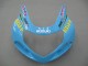 2000-2002 Suzuki GSXR1000 Motorcycle Fairings - Light Blue Yellow Black Motul Rizla