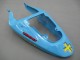 2000-2002 Suzuki GSXR1000 Motorcycle Fairings - Light Blue Yellow Black Motul Rizla