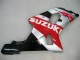 2000-2002 Suzuki GSXR1000 Motorcycle Fairings - Red Silver White Black