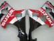 2000-2002 Suzuki GSXR1000 Motorcycle Fairings - Red Silver White Black