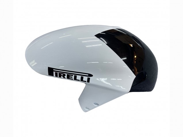 2000-2002 Suzuki GSXR1000 Motorcycle Fairings - White Black Motul Corona