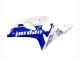 2000-2002 Suzuki GSXR1000 Motorcycle Fairings - White Blue Jordan 59
