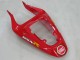 2000-2002 Suzuki GSXR1000 Motorcycle Fairings - White Red Lucky Strike