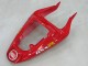2000-2002 Suzuki GSXR1000 Motorcycle Fairings - White Red Lucky Strike