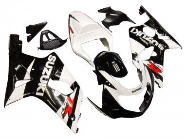 Cheap 2000-2002 Suzuki GSXR1000 Motorcycle Fairings - White Glossy Black Red