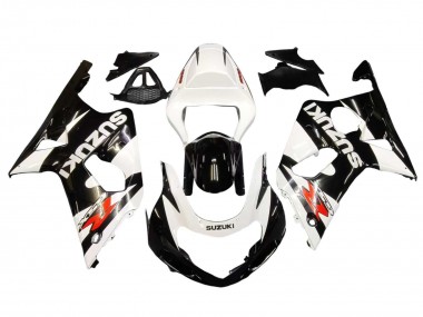 Cheap 2000-2002 Suzuki GSXR1000 Motorcycle Fairings - White Glossy Black Red