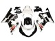 2000-2002 Suzuki GSXR1000 Motorcycle Fairings - White Glossy Black Red