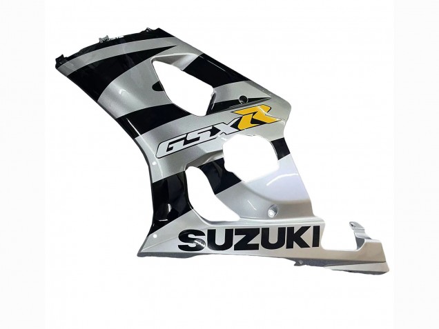 2003-2004 Suzuki GSXR 1000 Motorcycle Fairings - Glossy Black Silver Grey Yellow
