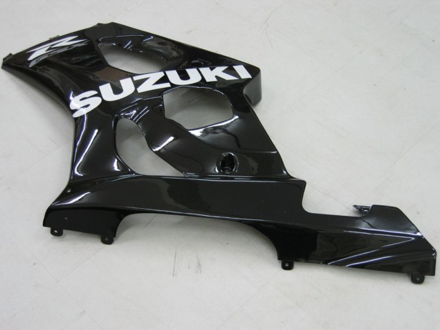 2003-2004 Suzuki GSXR 1000 Motorcycle Fairings - Matte Glossy Black