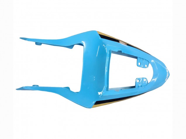 2003-2004 Suzuki GSXR 1000 Motorcycle Fairings - Light Blue Yellow Black Rizla Motul