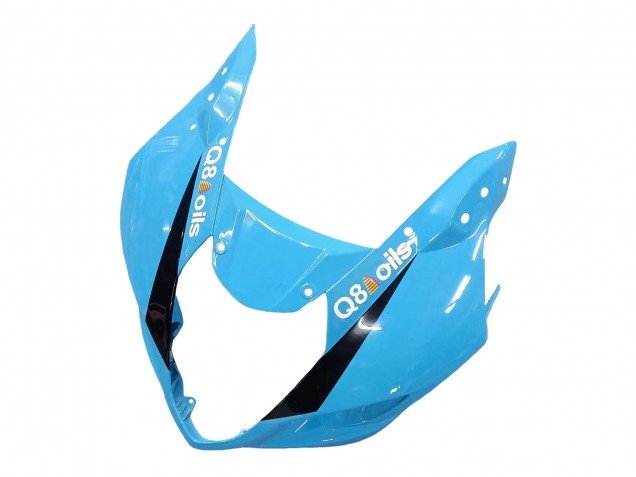 2003-2004 Suzuki GSXR 1000 Motorcycle Fairings - Light Blue Yellow Black Rizla Motul