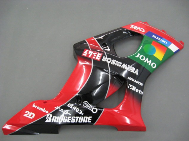 2003-2004 Suzuki GSXR 1000 Motorcycle Fairings - Red Yellow Blue Green Black JOMO