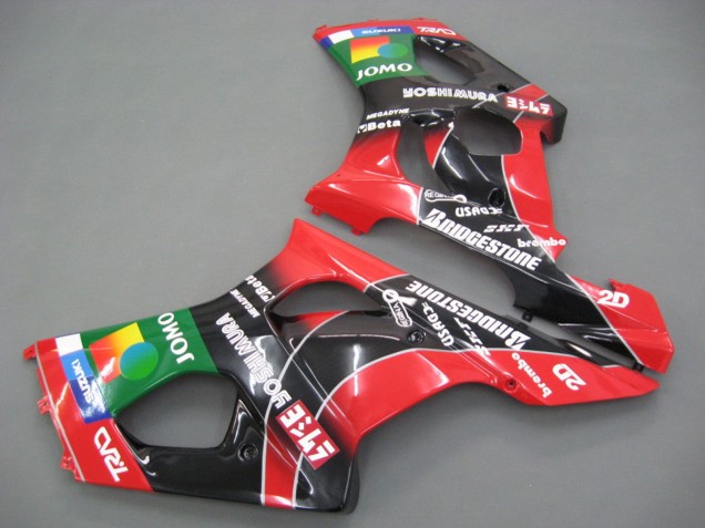 2003-2004 Suzuki GSXR 1000 Motorcycle Fairings - Red Yellow Blue Green Black JOMO