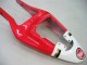 2003-2004 Suzuki GSXR 1000 Motorcycle Fairings - White Red Motul Lucky Strike