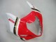2003-2004 Suzuki GSXR 1000 Motorcycle Fairings - White Red Motul Lucky Strike