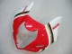 2003-2004 Suzuki GSXR 1000 Motorcycle Fairings - White Red Motul Lucky Strike