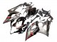 2005-2006 Suzuki GSXR 1000 Motorcycle Fairing - Silver Black Red