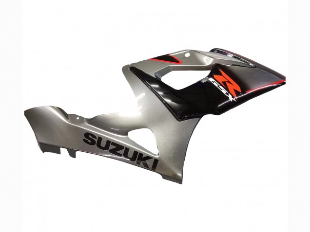 2005-2006 Suzuki GSXR 1000 Motorcycle Fairing - Silver Black Red