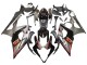 2005-2006 Suzuki GSXR 1000 Motorcycle Fairing - Silver Black Red
