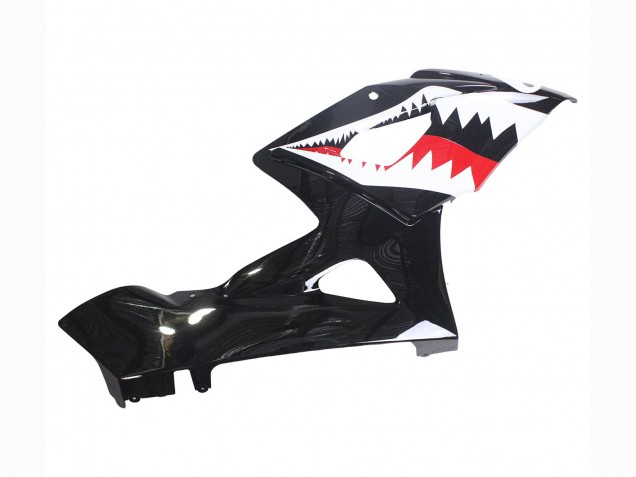 2005-2006 Suzuki GSXR 1000 Motorcycle Fairings - Glossy Black Red White Shark