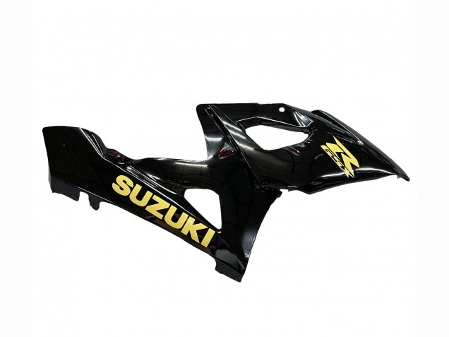 2005-2006 Suzuki GSXR 1000 Motorcycle Fairings - Glossy Black Gold Decal