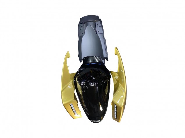 2005-2006 Suzuki GSXR 1000 Motorcycle Fairings - Black Gold