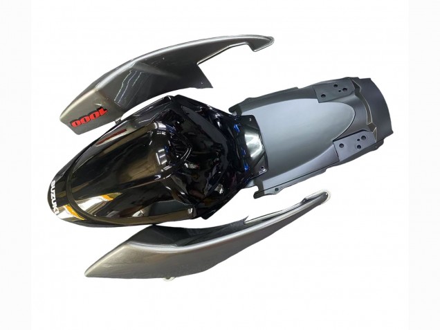 2005-2006 Suzuki GSXR 1000 Motorcycle Fairing - Black Grey Red