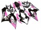 2005-2006 Suzuki GSXR 1000 Motorcycle Fairings - Glossy Black Pink