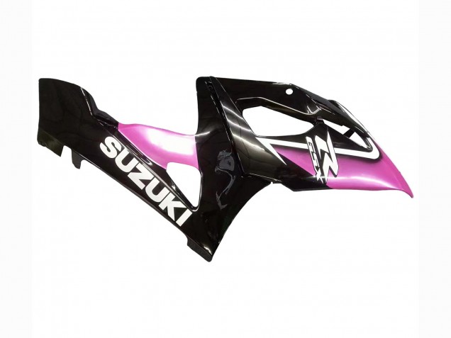 2005-2006 Suzuki GSXR 1000 Motorcycle Fairings - Glossy Black Pink