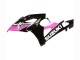 2005-2006 Suzuki GSXR 1000 Motorcycle Fairings - Glossy Black Pink