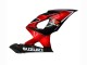 2005-2006 Suzuki GSXR 1000 Motorcycle Fairings - Red Glossy Black