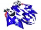 2005-2006 Suzuki GSXR 1000 Motorcycle Fairings - Blue Yellow White Red Motul