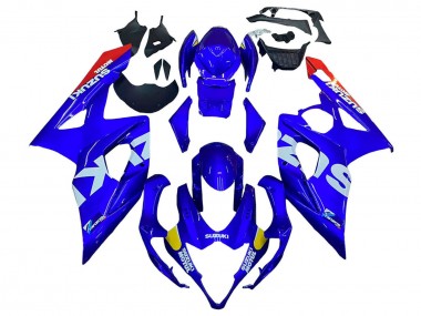 Cheap 2005-2006 Suzuki GSXR 1000 Motorcycle Fairings - Blue Yellow White Red Motul