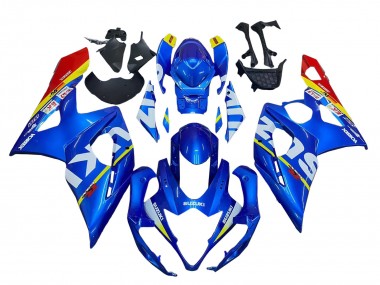 Cheap 2005-2006 Suzuki GSXR 1000 Motorcycle Fairings - Blue Yellow Red White