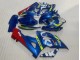 2005-2006 Suzuki GSXR 1000 Motorcycle Fairings - Blue Yellow Red Motul Ecstar