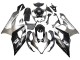 2005-2006 Suzuki GSXR 1000 Motorcycle Fairings - Glossy Black Grey