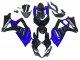 2007-2008 Suzuki GSXR 1000 Motorcycle Fairing Kits - Blue Glossy Black