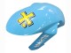 2007-2008 Suzuki GSXR 1000 Motorcycle Fairings - Light Blue Yellow Black Motul Rizla