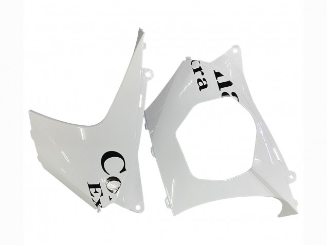 2007-2008 Suzuki GSXR 1000 Motorcycle Fairings - White Black Alstare Corona Motul