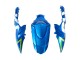 2009-2016 Suzuki GSXR 1000 Motorcycle Fairings - Light Blue Green Motul 29 Ecstar