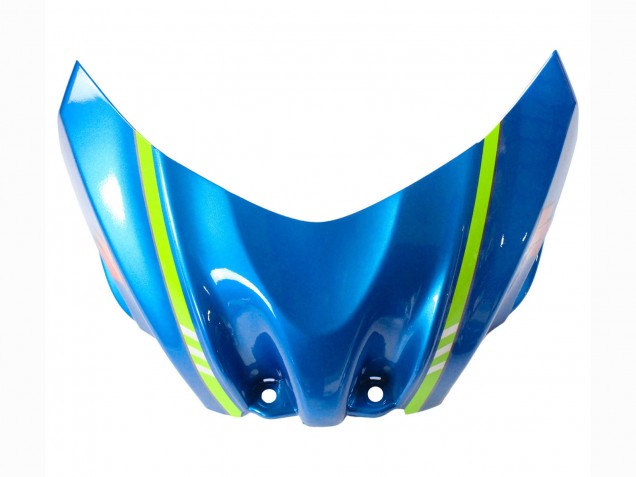 2009-2016 Suzuki GSXR 1000 Motorcycle Fairings - Light Blue Green Motul 29 Ecstar