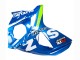 2009-2016 Suzuki GSXR 1000 Motorcycle Fairings - Light Blue Green Motul 29 Ecstar