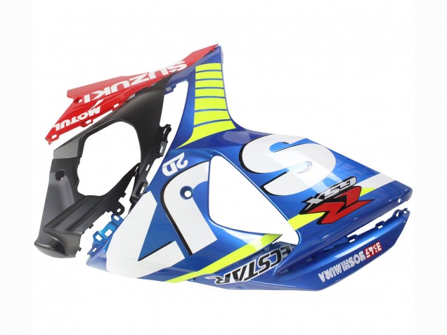 2009-2016 Suzuki GSXR 1000 Motorcycle Fairings - Light Blue Green Red Motul