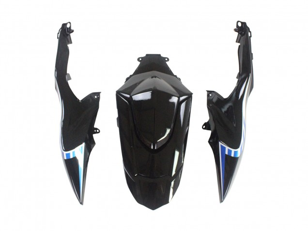 2009-2016 Suzuki GSXR 1000 Motorcycle Fairings - Matte Black White Blue